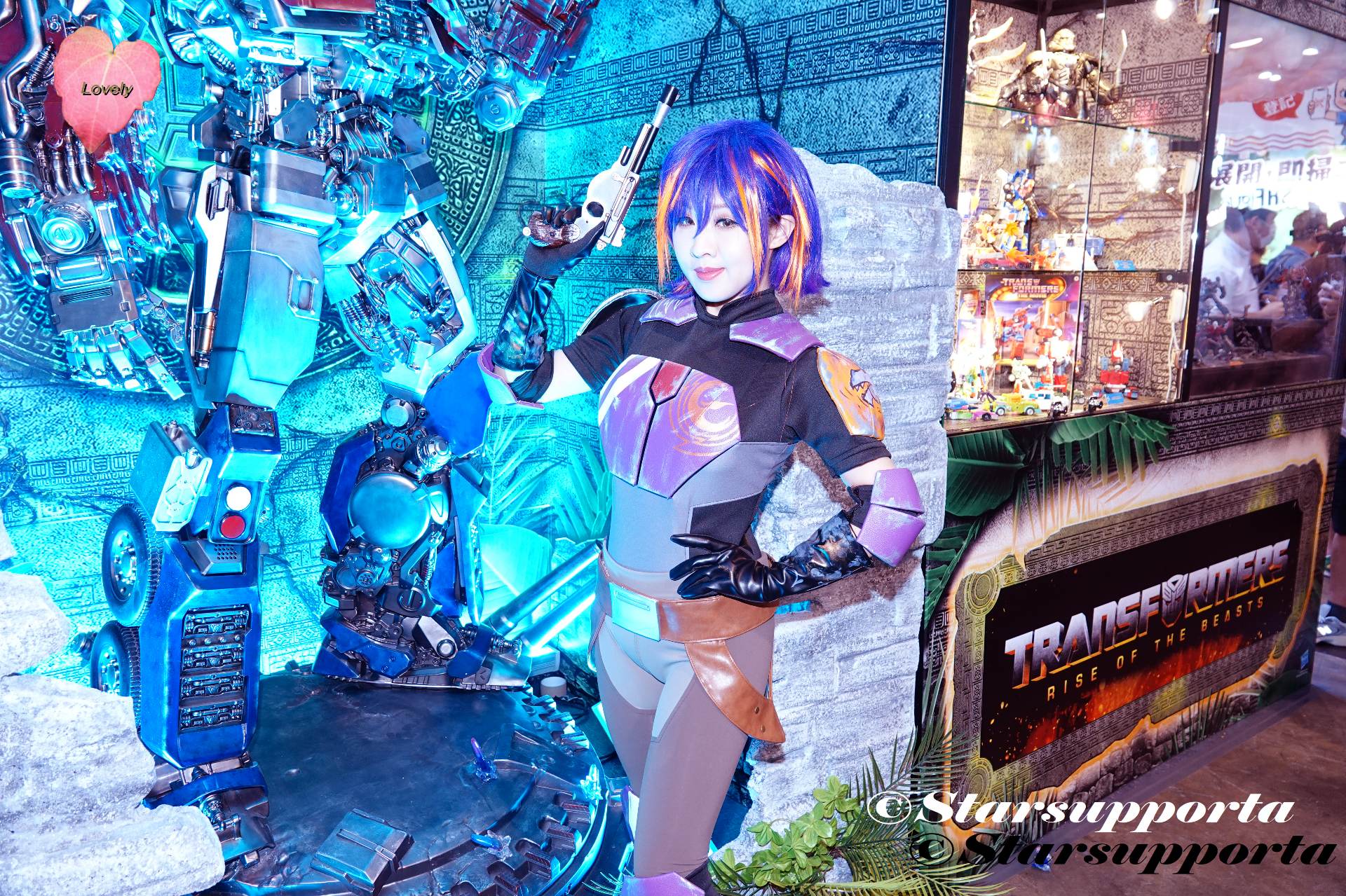 20230730 宣娜 Sheena @ 香港動漫電玩節: Transformers @ 香港會議展覽中心